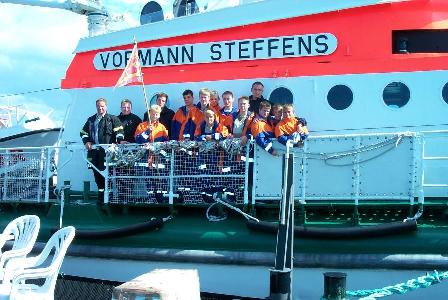 Gruppenphoto auf Vormann Steffens